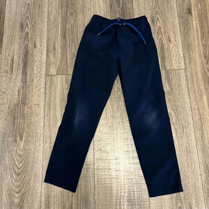 Polo Ralph Lauren Boys Drawstring Swish Athletic Pants Navy Blue Size 6